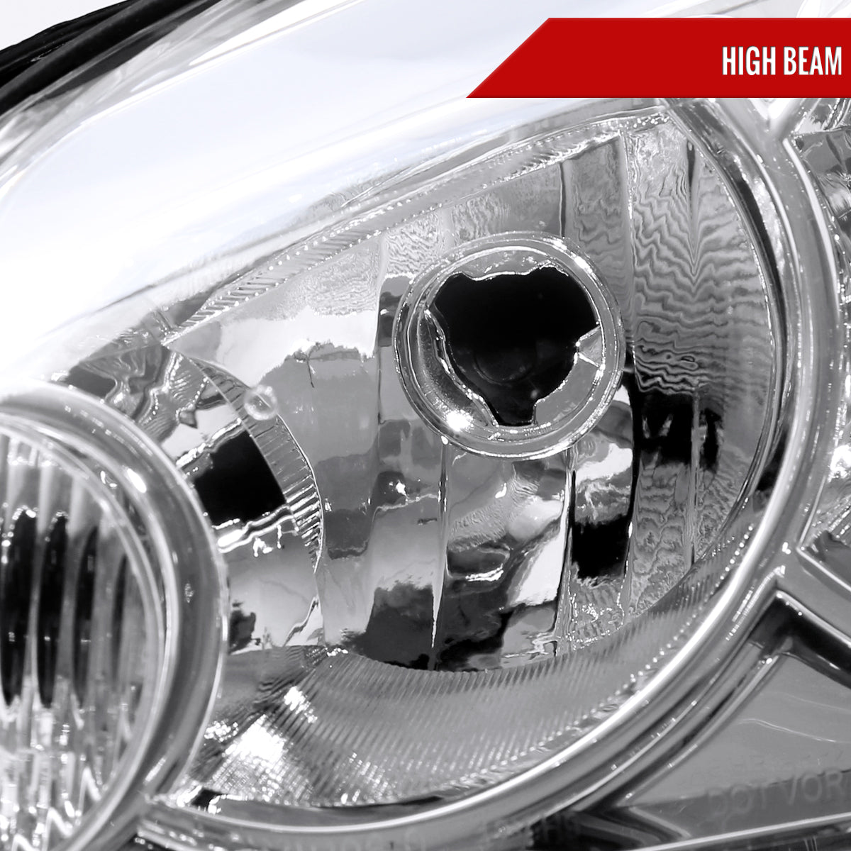 2006-2013 Chevrolet Impala/2006-2007 Monte Carlo/2014-2016 Impala Limited Factory Style Headlights w/ LED Strip (Chrome Housing/Clear Lens)