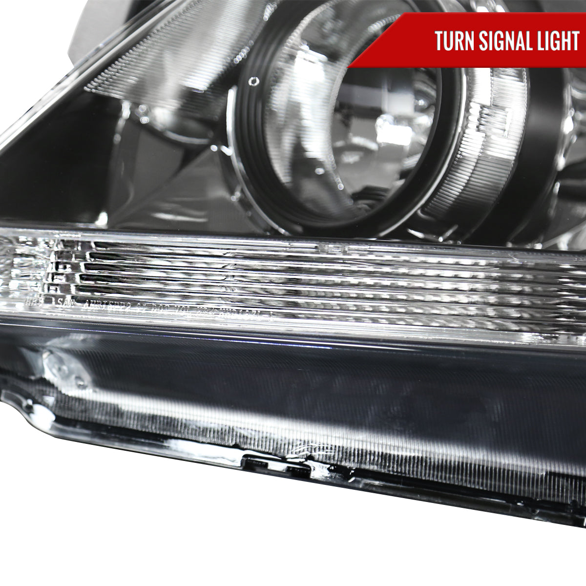 2005-2007 Honda Odyssey Factory Style Crystal Headlights w/ 9006 Bulbs (Chrome Housing/Clear Lens)