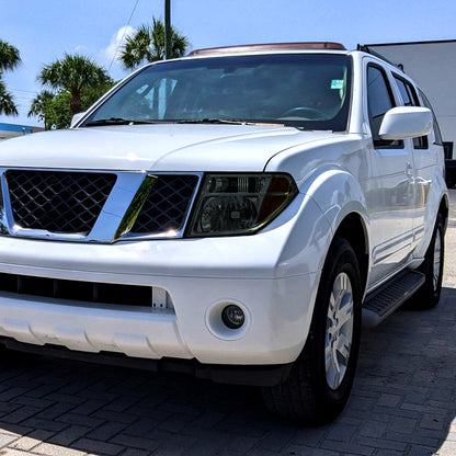 2005-2008 Nissan Frontier/2005-2006 Pathfinder Factory Style Headlights (Chrome Housing/Smoked Lens)