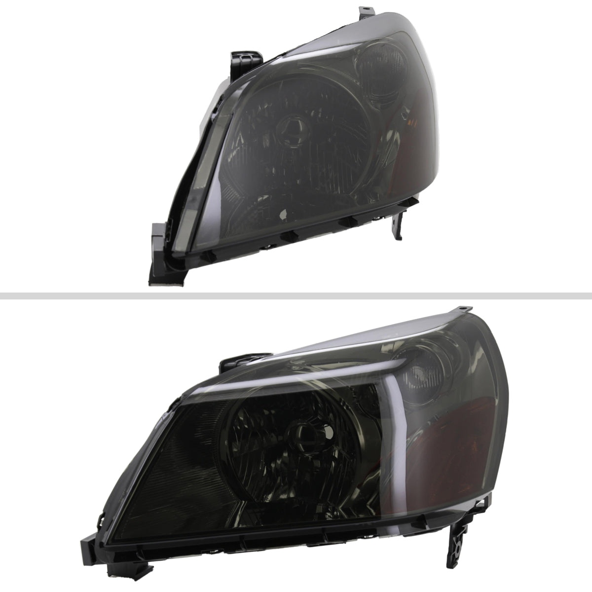 2003-2005 Honda Pilot Factory Style Headlight (Chrome Housing/Smoked Lens)