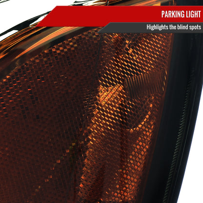 2003-2005 Honda Pilot Factory Style Headlight (Chrome Housing/Smoked Lens)