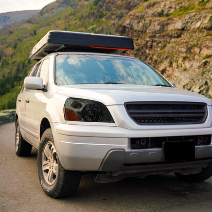 2003-2005 Honda Pilot Factory Style Headlight (Chrome Housing/Smoked Lens)