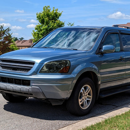 2003-2005 Honda Pilot Factory Style Headlight (Chrome Housing/Smoked Lens)