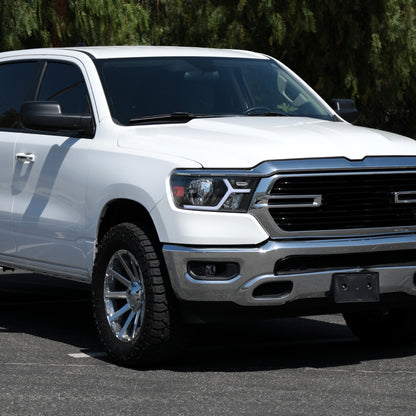 2019-2024 Dodge RAM 1500 Animated LED Bar Factory Style Headlights (Matte Black Housing/Clear Lens)