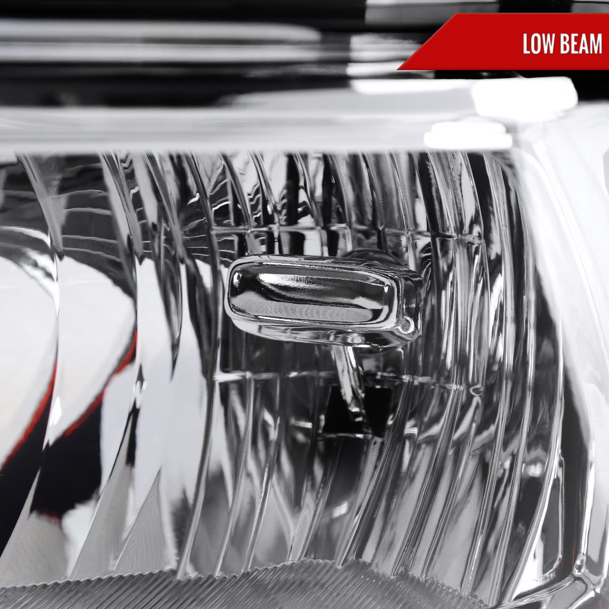 2019-2024 Dodge RAM 2500/3500/4500/5500 Factory Style Headlights (Chrome Housing/Clear Lens)