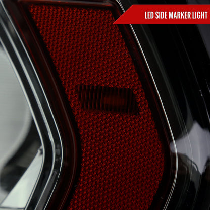 2019-2024 Dodge RAM 2500/3500/4500/5500 Factory Style Headlights (Chrome Housing/Smoked Lens)