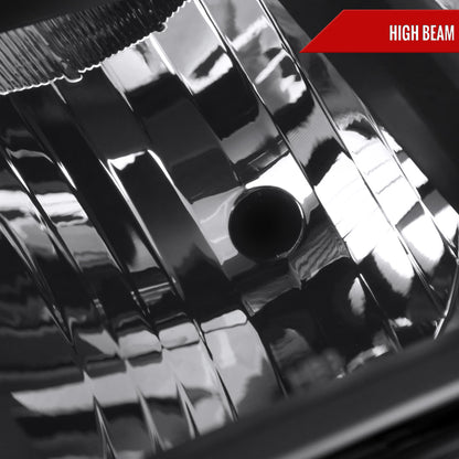 2019-2024 Dodge RAM 2500/3500/4500/5500 Factory Style Headlights (Matte Black Housing/Clear Lens)