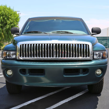 1994-2001 Dodge RAM 1500/ 1994-2002 RAM 2500 3500 Factory Style Headlights (Matte Black Housing/Clear Lens)