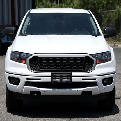 2019-2022 Ford Ranger XL XLT Factory Style Headlights (Matte Black Housing/Clear Lens)