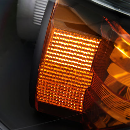 2006-2008 Toyota RAV4 Factory Style Headlights (Matte Black Housing/Clear Lens)