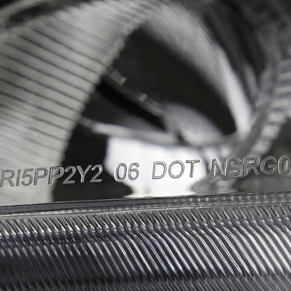 2008-2013 Nissan Rogue/ 2014-2015 Rogue Select Factory Style Headlights w/ Amber Reflectors (Chrome Housing/Clear Lens)