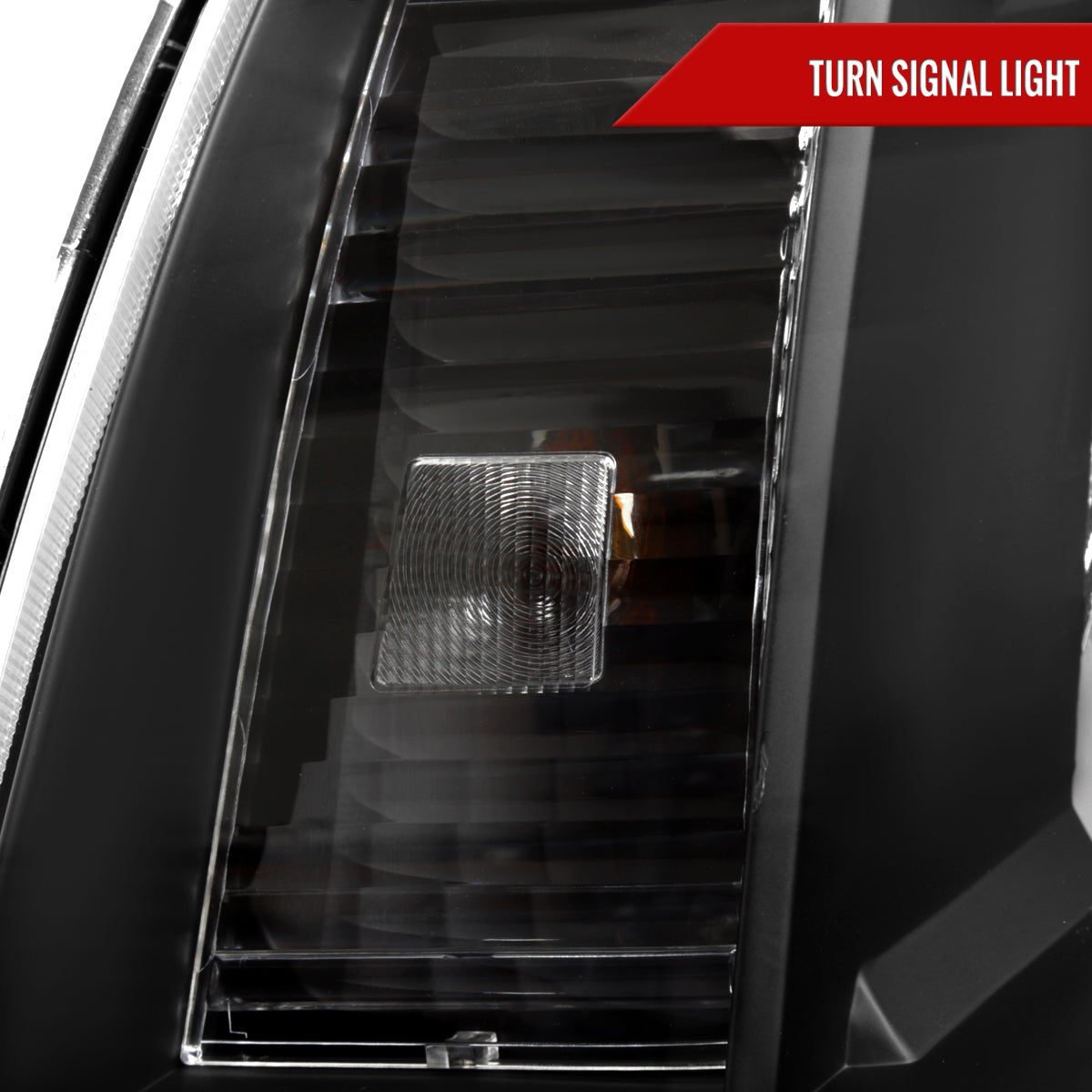 2005-2011 Toyota Tacoma LED Bar Factory Style Headlights (Matte Black Housing/Clear Lens)