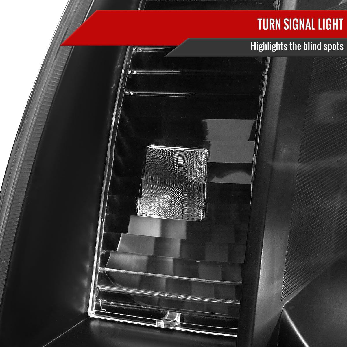 2005-2011 Toyota Tacoma Factory Style Headlights (Matte Black Housing/Clear Lens)