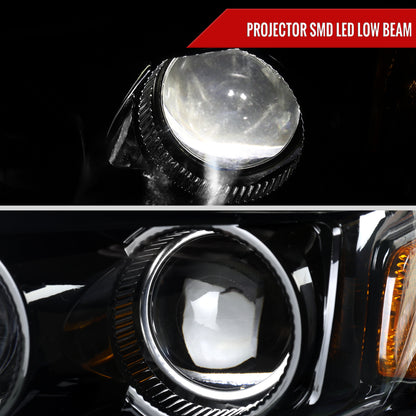 2014-2016 Lexus IS250 IS350 Full LED Project healight (Jet Black Housing  / Clear lens)