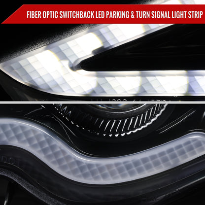 2014-2016 Lexus IS250 IS350 Full LED Project healight (Jet Black Housing  / Clear lens)