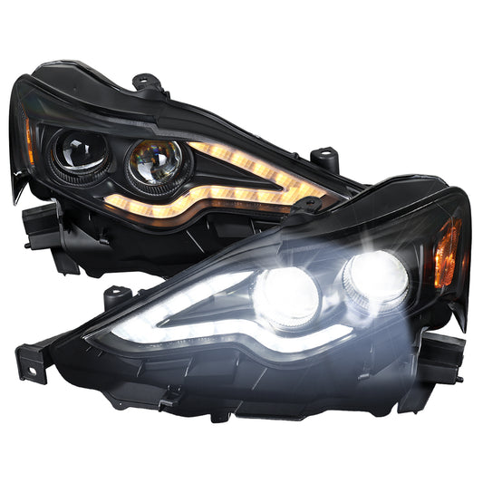 2014-2016 Lexus IS250 IS350 Full LED Project healight (Matte Black Housing / Clear lens)