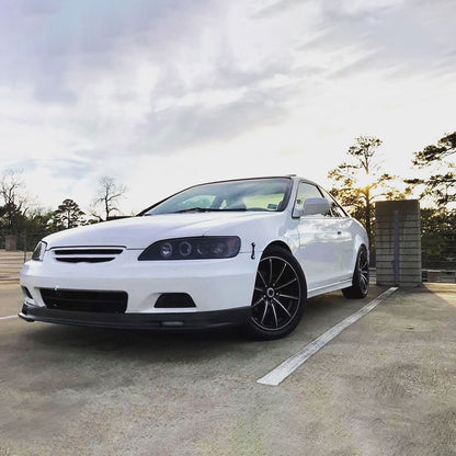 1998-2002 Honda Accord Dual Halo Projector Headlights (Glossy Black Housing/Smoked Lens)