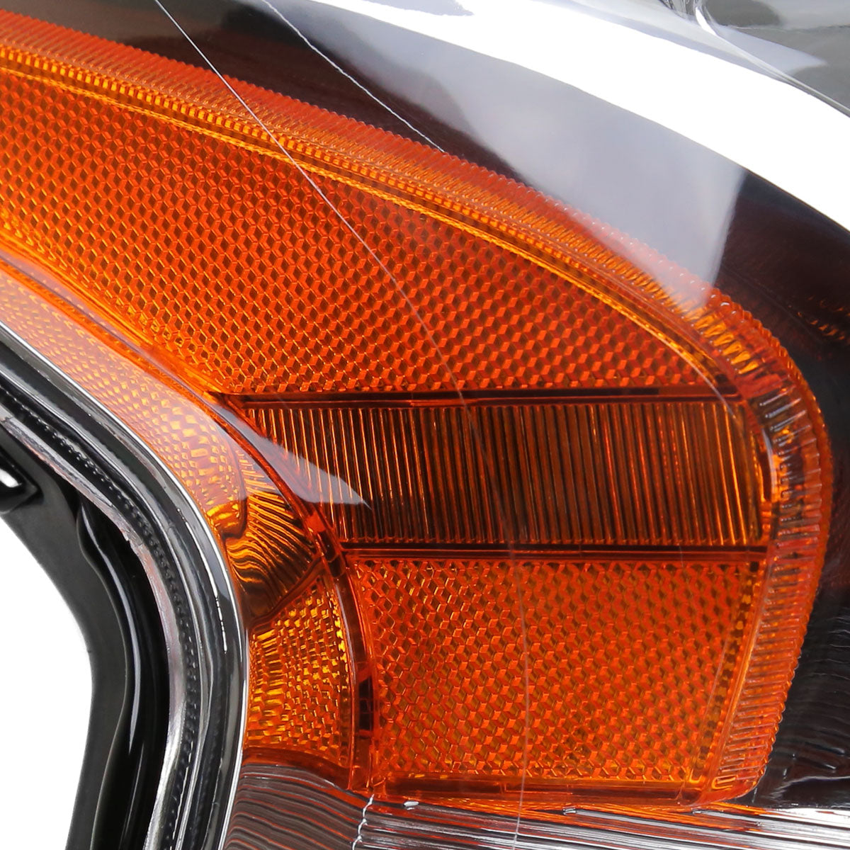 2013-2015 Nissan Altima Sedan Clear Lens Projector Headlight w/ Amber Reflector - Passenger Side Only