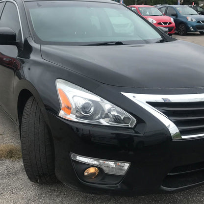 2013-2015 Nissan Altima Sedan Clear Lens Projector Headlight w/ Amber Reflector - Passenger Side Only