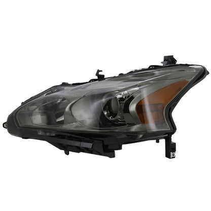 2013-2015 Nissan Altima Sedan Projector Headlights (Chrome Housing/Smoked Lens)