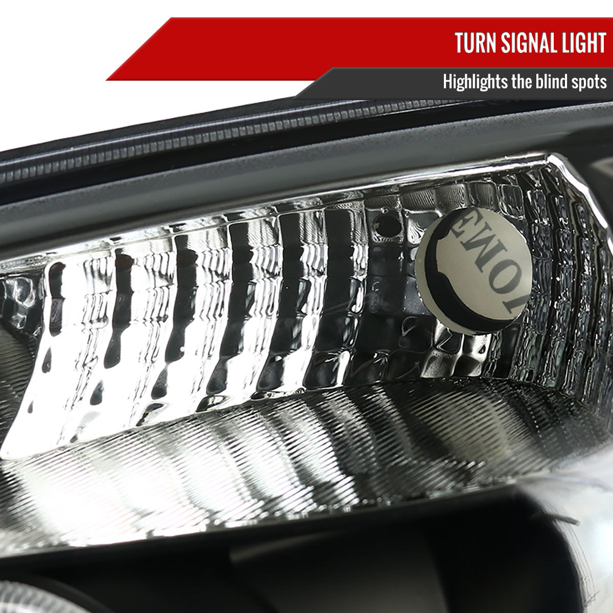 2005-2010 Chevrolet Cobalt Pontiac G5/Pursuit Dual Halo Projector Headlights (Matte Black Housing/Clear Lens)
