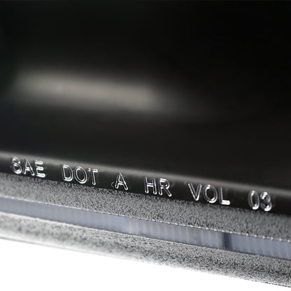 2004-2012 Chevrolet Colorado/ GMC Canyon Dual Halo Projector Headlights (Matte Black Housing/Clear Lens)