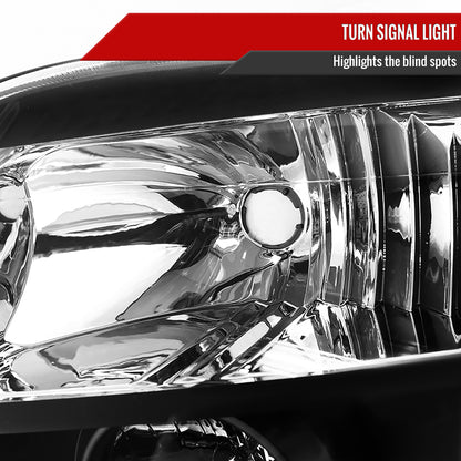 2007-2014 GMC Yukon/Yukon XL 1500/2500 Projector Headlights (Matte Black Housing/Clear Lens)
