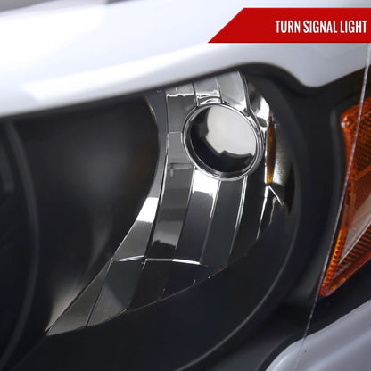 2006-2008 Dodge RAM 1500/ 2006-2009 Dodge RAM 2500/3500 LED Tube Projector Headlights (Matte Black Housing/Clear Lens)