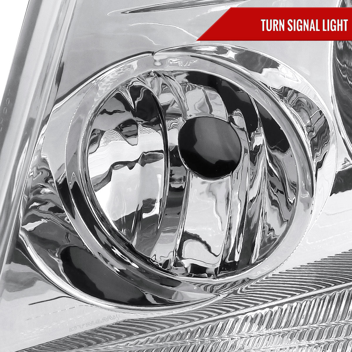 2004-2008 Ford F-150/ 2006-2008 Lincoln Mark LT Projector Headlights w/ Amber Reflectors (Chrome Housing/Clear Lens)