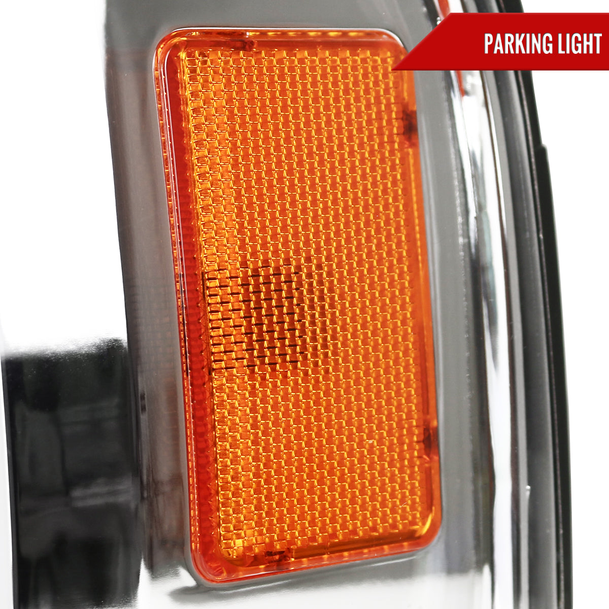 2004-2008 Ford F-150/ 2006-2008 Lincoln Mark LT Switchback Sequential LED C-Bar Projector Headlights (Chrome Housing/Clear Lens)