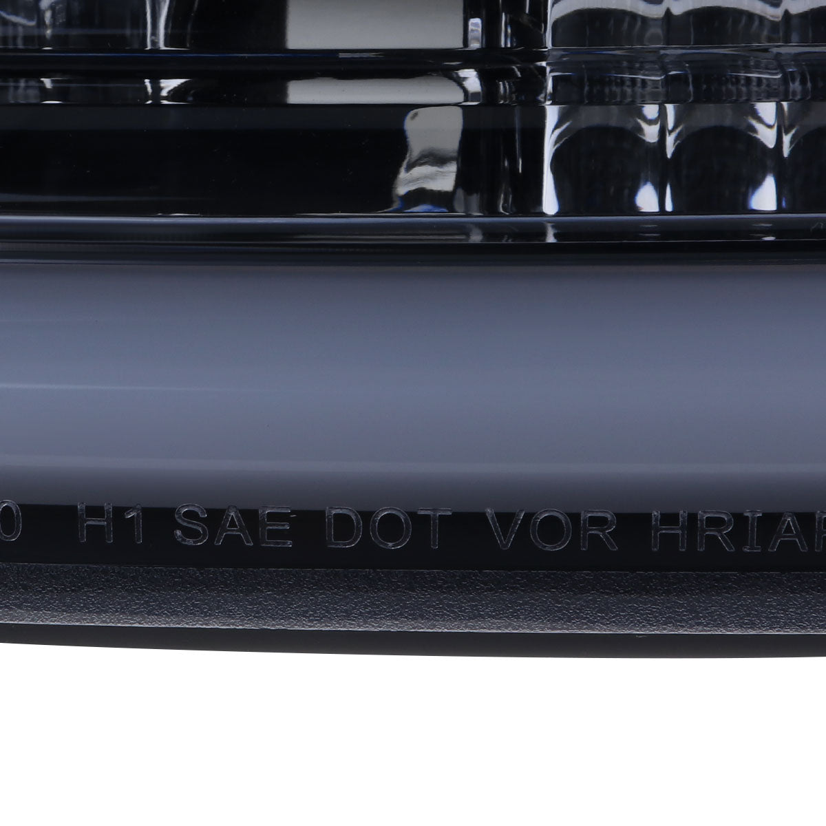 2004-2008 Ford F-150/ 2006-2008 Lincoln Mark LT LED C-Bar Projector Headlights (Glossy Black Housing/Smoked Lens)