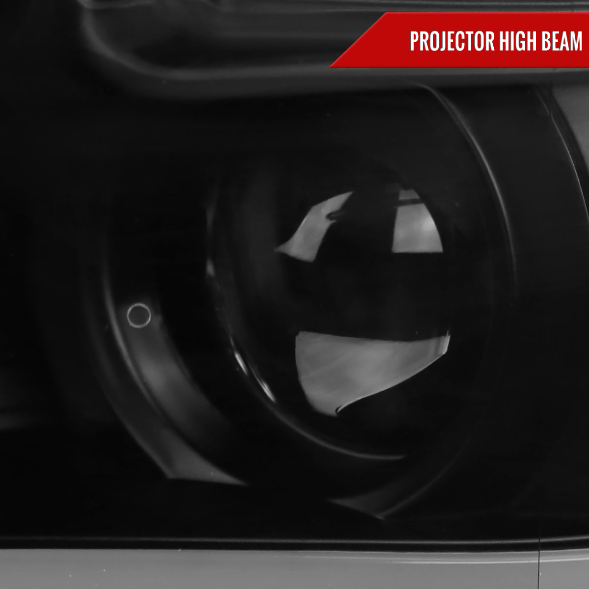 2015-2017 Ford F-150 LED Bar Projector Headlights - RS (Black Housing/Smoked Lens)