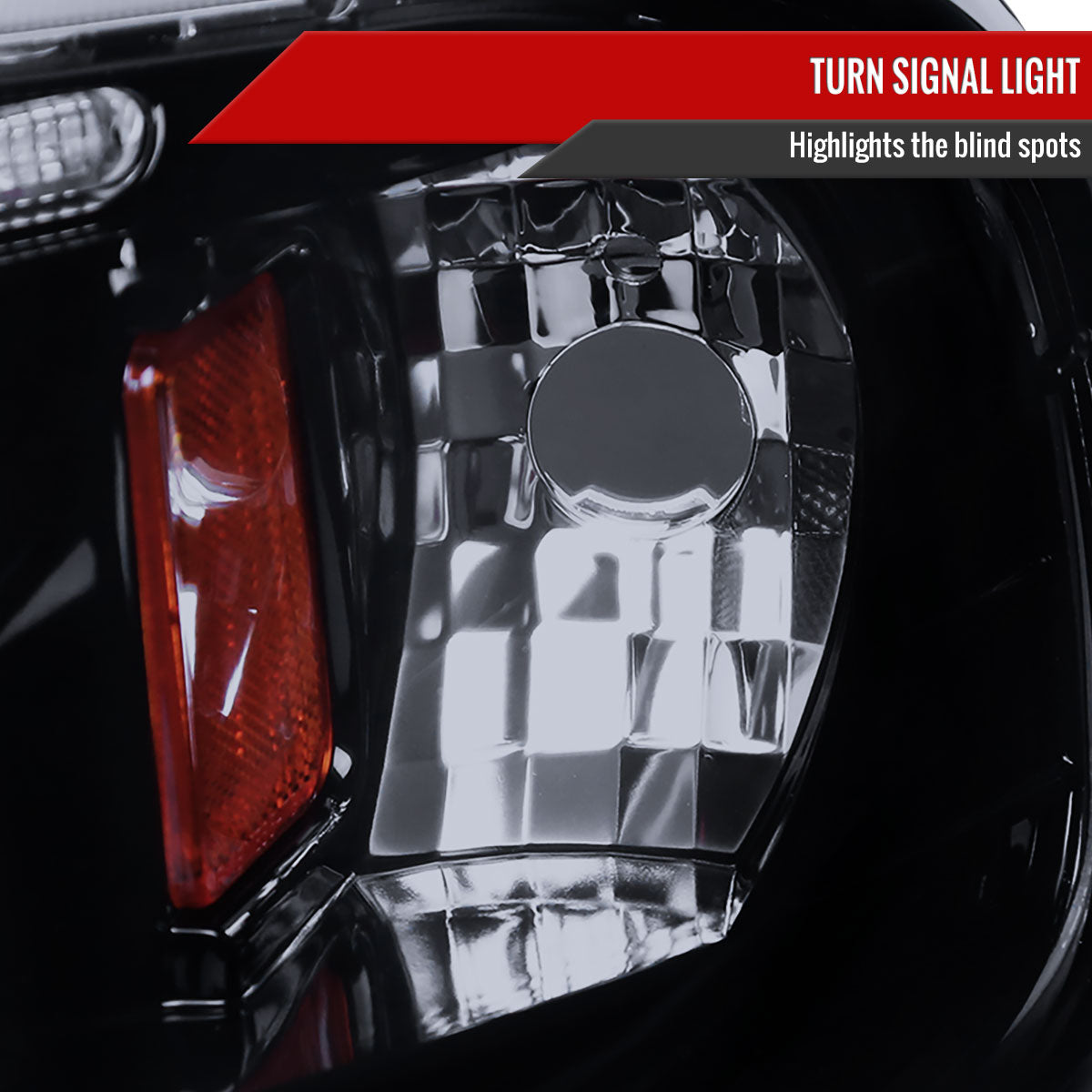 1997-2004 Ford F-150 / 1997-2002 Expedition Dual Halo Projector Headlights (Glossy Black Housing/Smoked Lens)