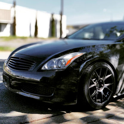 2008-2013 Infiniti G37/2014-2015 Q60 2 Door Coupe/Convertible Factory Style Projector Headlights (Chrome Housing/Clear Lens)