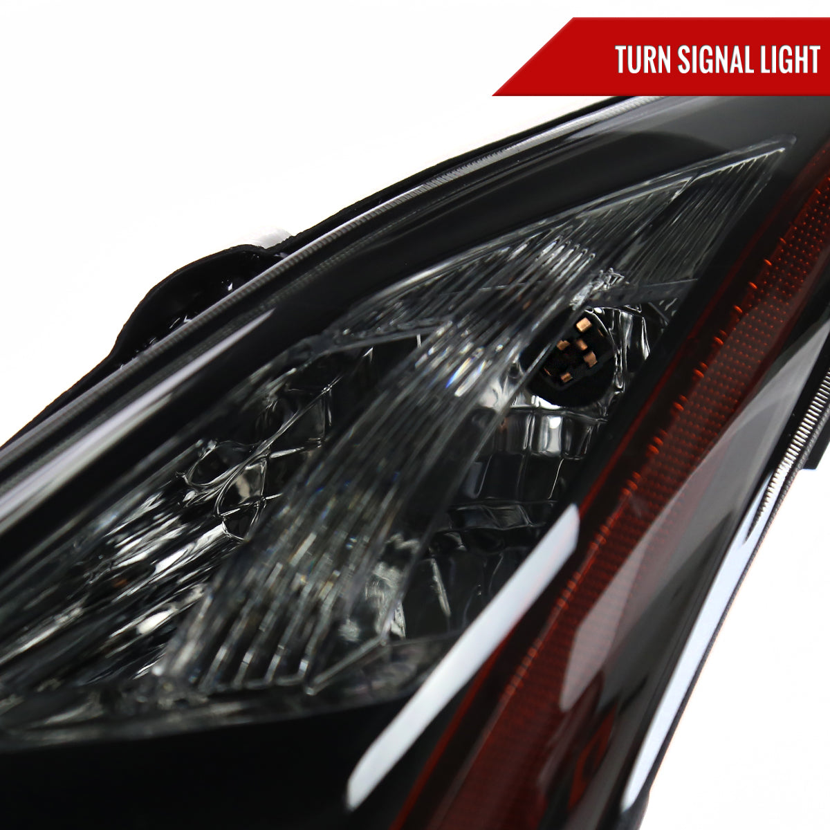 2008-2013 Infiniti G37/2014-2015 Q60 2 Door Coupe/Convertible Factory Style Projector Headlights (Matte Black Housing/Smoked Lens)