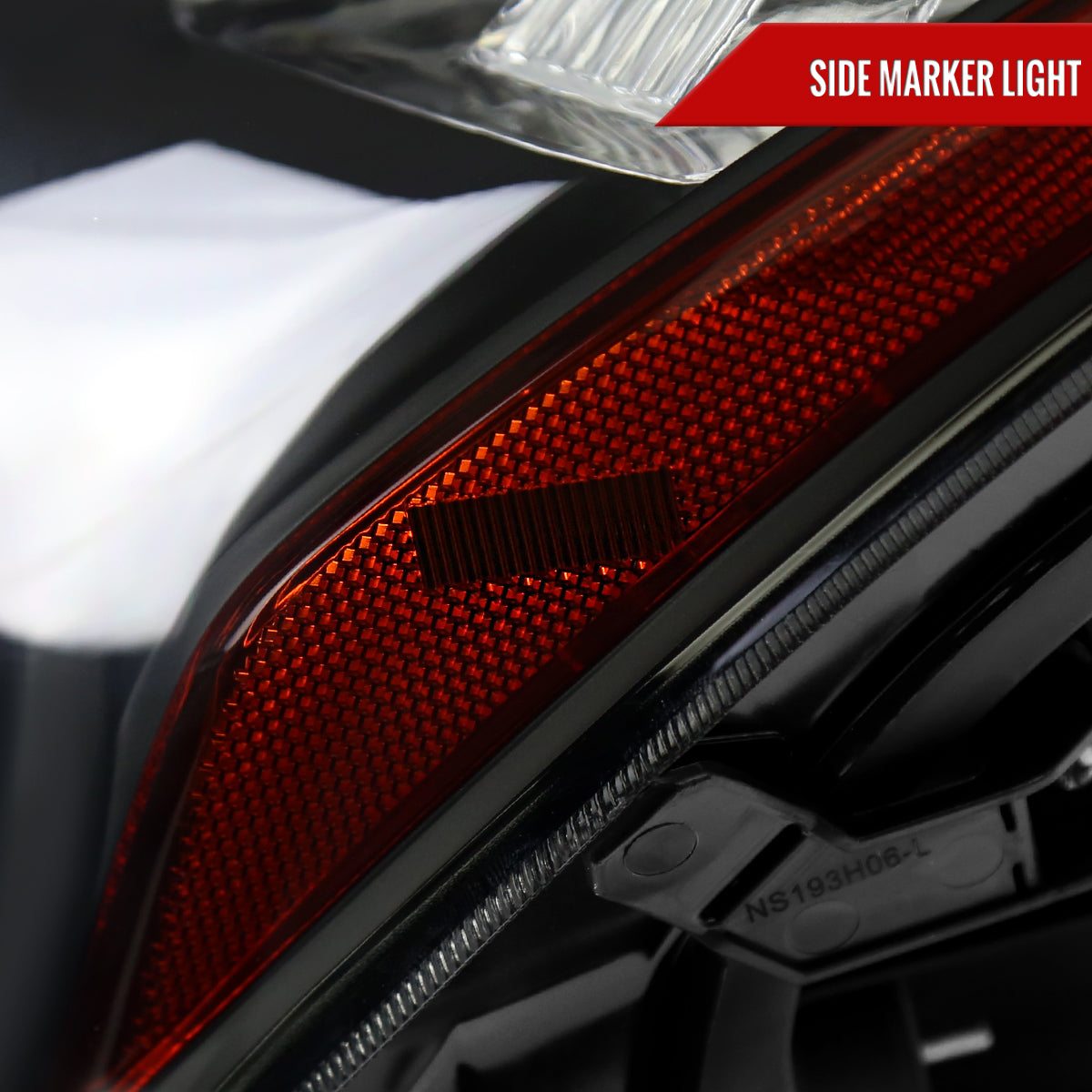 2008-2013 Infiniti G37/2014-2015 Q60 2 Door Coupe/Convertible Factory Style Projector Headlights (Matte Black Housing/Smoked Lens)