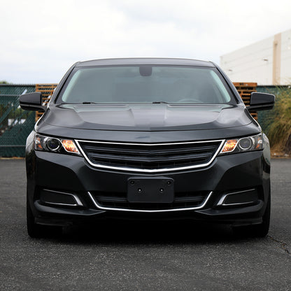 2014-2020 Chevy Impala Factory Style Projector Headlights - Driver Side (Jet Black Housing / Clear Lens)