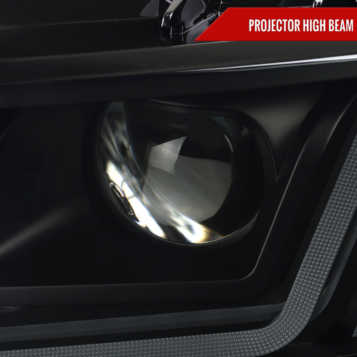 1999-2002 Chevrolet Silverado/ 2000-2006 Tahoe/Suburban Factory Style Headlights w/ Bumper Light Assembly (Glossy Black Housing / Smoked Lens)