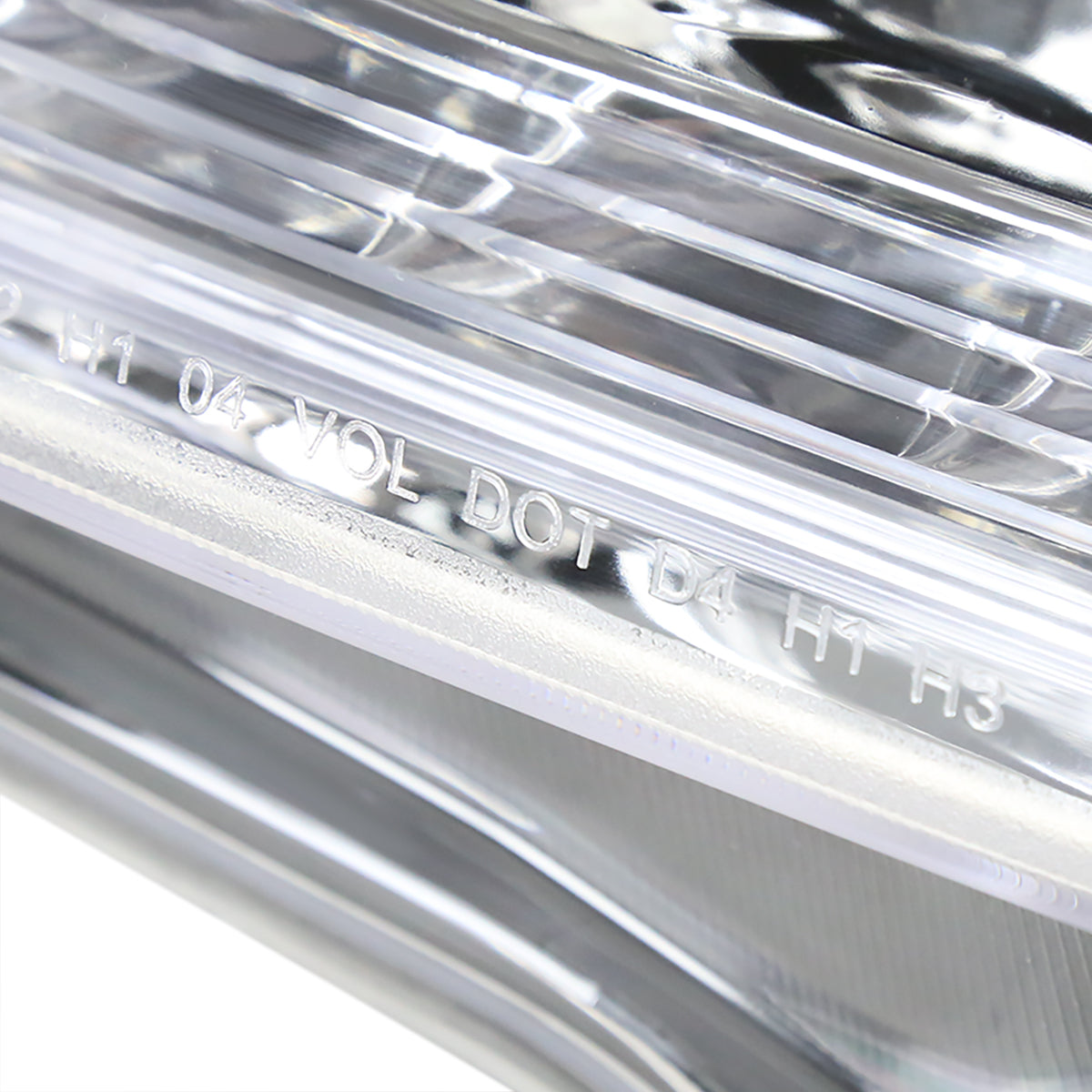 2006-2010 Lexus IS250/IS350 SMD LED Light Strip Projector Headlights (Chrome Housing/Clear Lens)