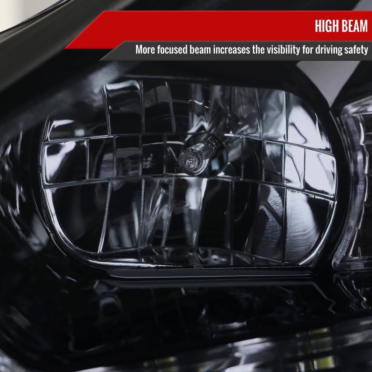 2006-2010 Lexus IS250/IS350 SMD LED Light Strip Projector Headlights w/ Sequential Turn Signals (Glossy Black Housing/Smoked Lens)