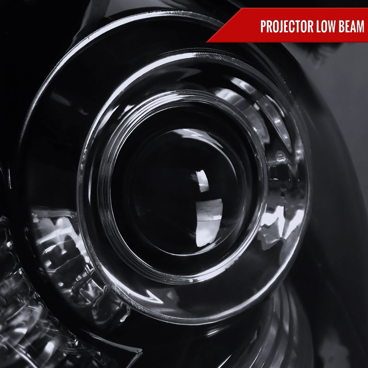 2006-2010 Lexus IS250/IS350 SMD LED Light Strip Projector Headlights w/ LED Turn Signal Lights (Glossy Black Housing/Smoked Lens)