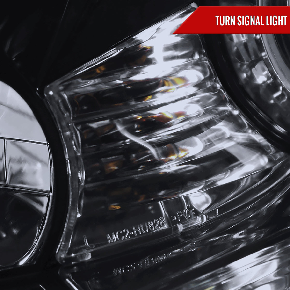 2006-2010 Lexus IS250/IS350 SMD LED Light Strip Projector Headlights w/ LED Turn Signal Lights (Glossy Black Housing/Smoked Lens)