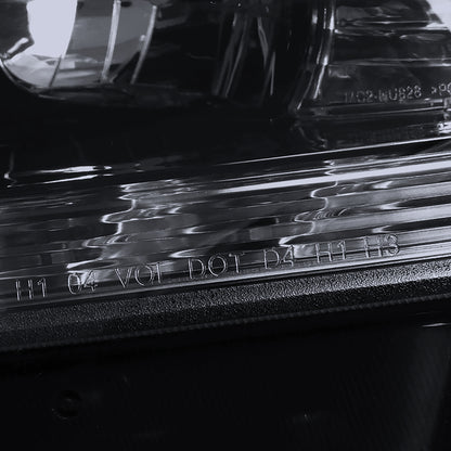 2006-2010 Lexus IS250/IS350 SMD LED Light Strip Projector Headlights w/ LED Turn Signal Lights (Glossy Black Housing/Smoked Lens)