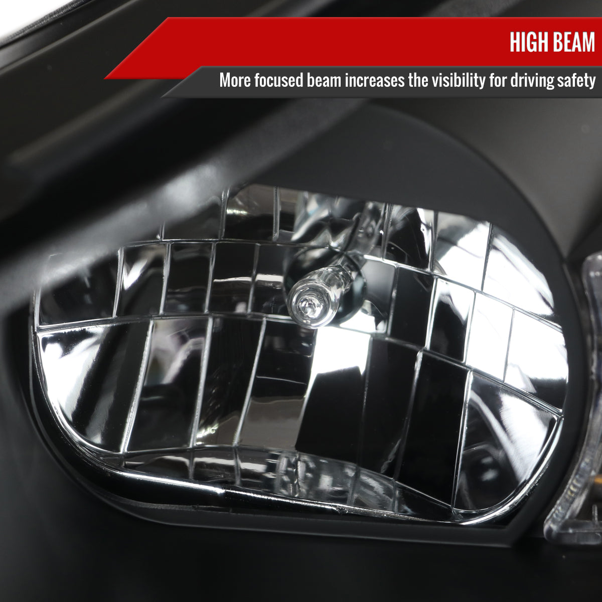 2006-2010 Lexus IS250/IS350 SMD LED Light Strip Projector Headlights w/ Sequential Turn Signals (Matte Black Housing/Clear Lens)