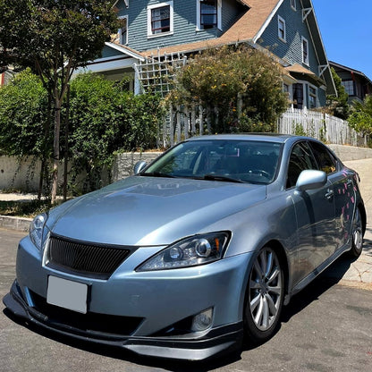 2006-2010 Lexus IS250/IS350 SMD LED Light Strip Projector Headlights w/ Sequential Turn Signals (Matte Black Housing/Clear Lens)