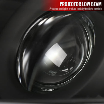 2010-2014 Subaru Legacy/Outback Projector Headlights (Matte Black Housing/Clear Lens)