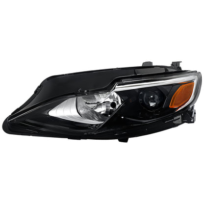 2019-2024 Chevrolet Malibu Factory Style Projector Headlights (Glossy Black Housing/Clear Lens)