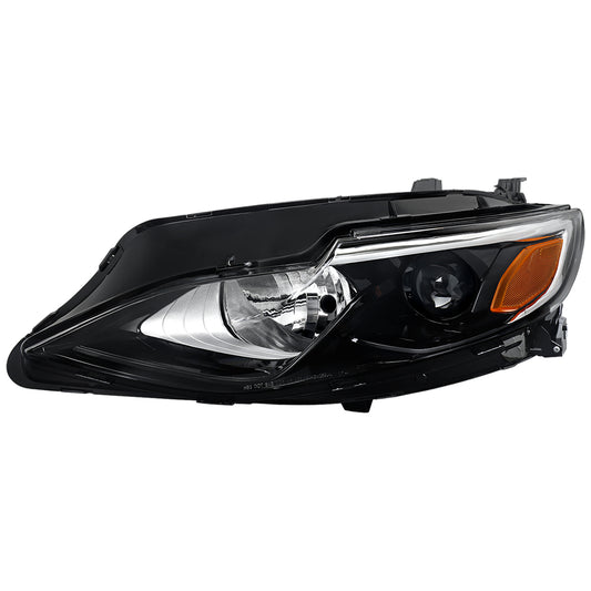 2019-2024 Chevrolet Malibu Factory Style Projector Headlights (Glossy Black Housing/Clear Lens)