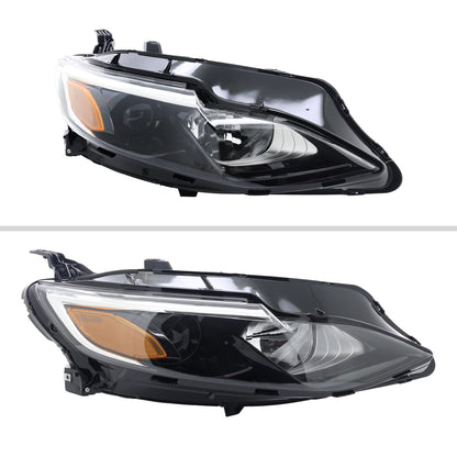2019-2024 Chevrolet Malibu Factory Style Projector Right Passenger Side Headlight (Glossy Black Housing/Clear Lens)