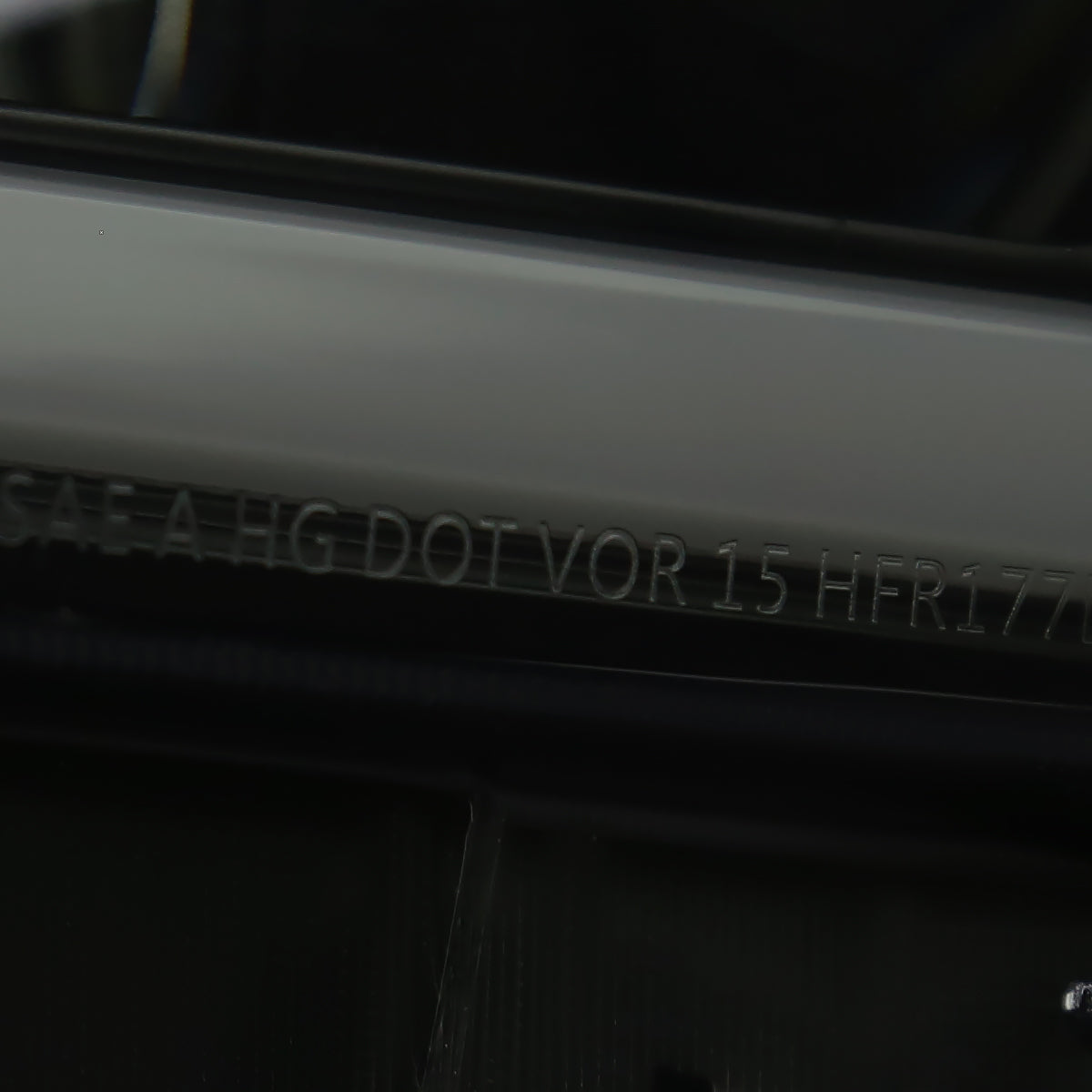 2015-2017 Ford Mustang / 2018-2020 Mustang Shelby LED Bar Xenon HID Projector Headlights (Black Housing/Smoked Lens)